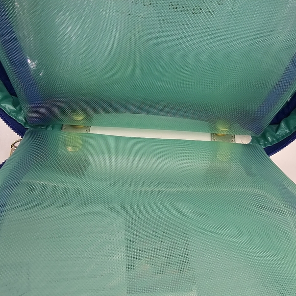 Stephanie Johnson Cosmetic Case Multicolor Geometric Travel Bag - Picture 5 of 7